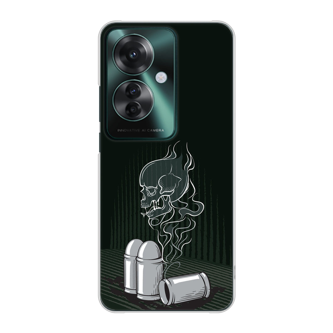 OPPO Reno11 A 高画質仕上げ 背面印刷 ハードケース 【481 弾丸】