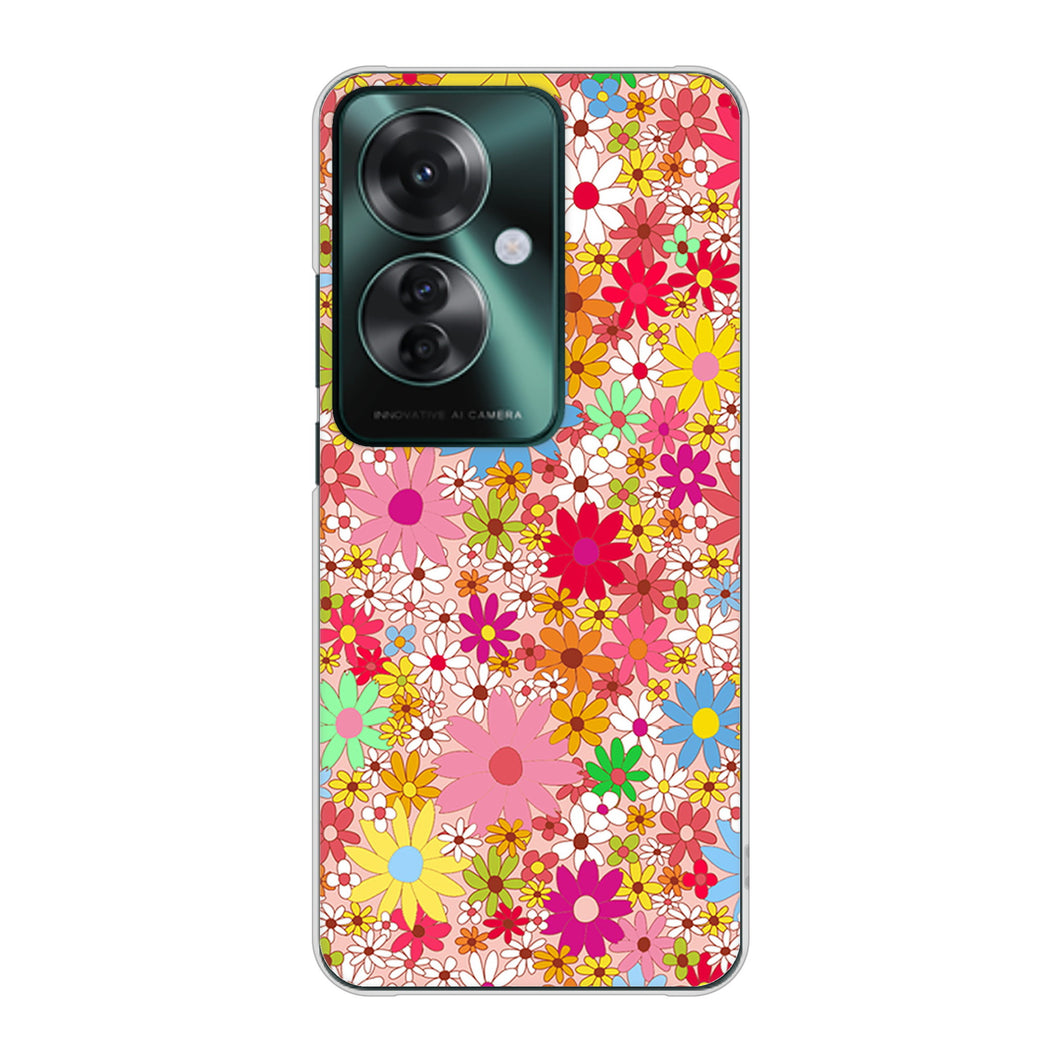 OPPO Reno11 A 高画質仕上げ 背面印刷 ハードケースリバティプリント