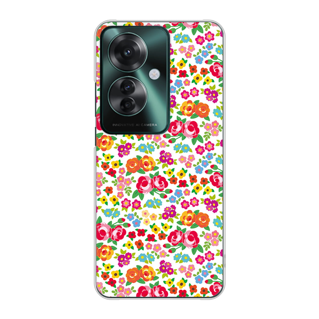 OPPO Reno11 A 高画質仕上げ 背面印刷 ハードケースリバティプリント