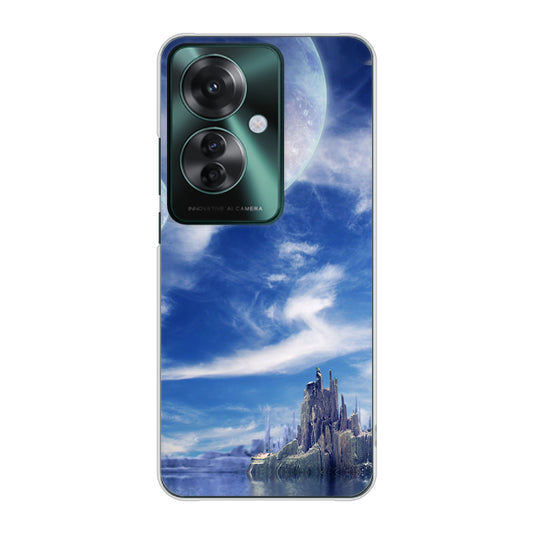 OPPO Reno11 A 高画質仕上げ 背面印刷 ハードケース 【1270 広がる宇宙】