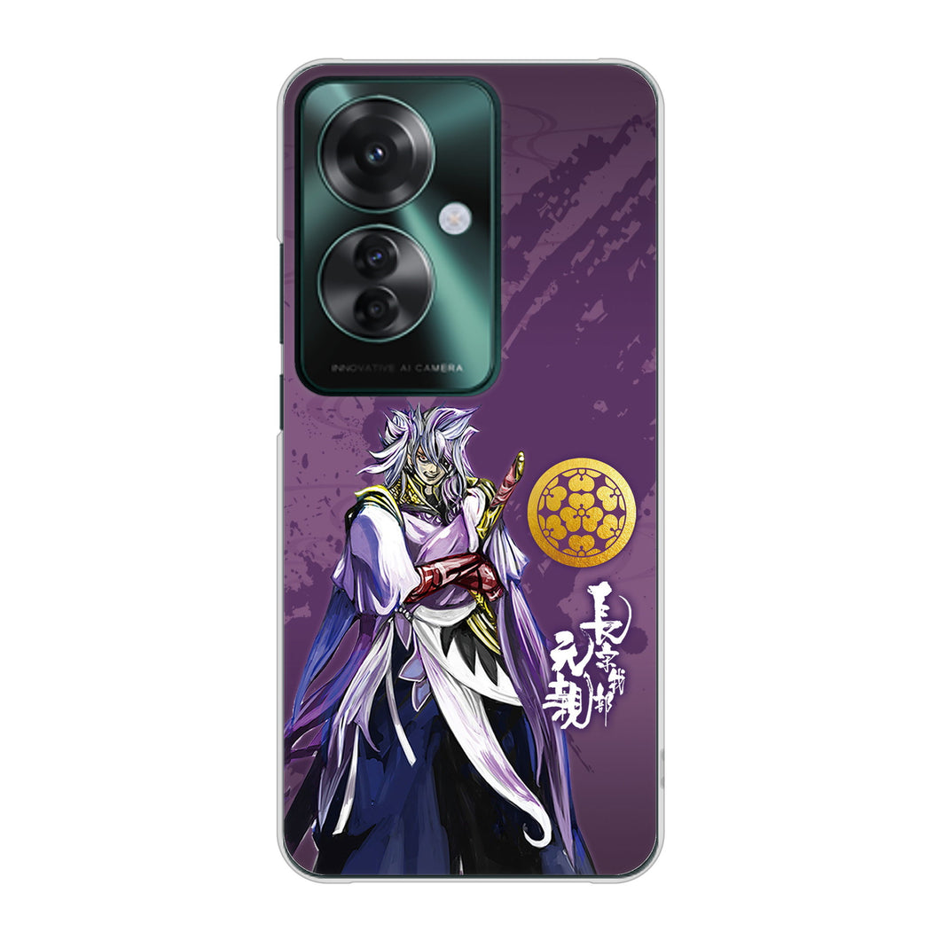 OPPO Reno11 A 高画質仕上げ 背面印刷 ハードケース家紋