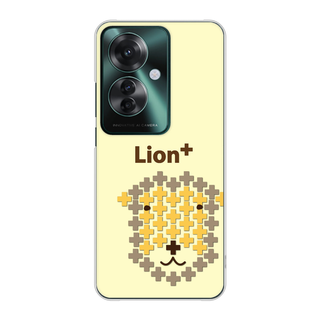 OPPO Reno11 A 高画質仕上げ 背面印刷 ハードケースanimal+