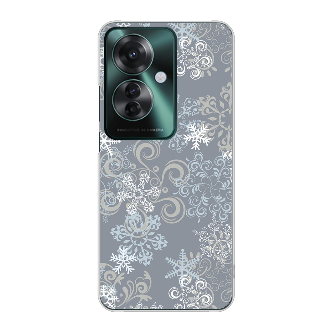 OPPO Reno11 A 高画質仕上げ 背面印刷 ハードケースクリスマス