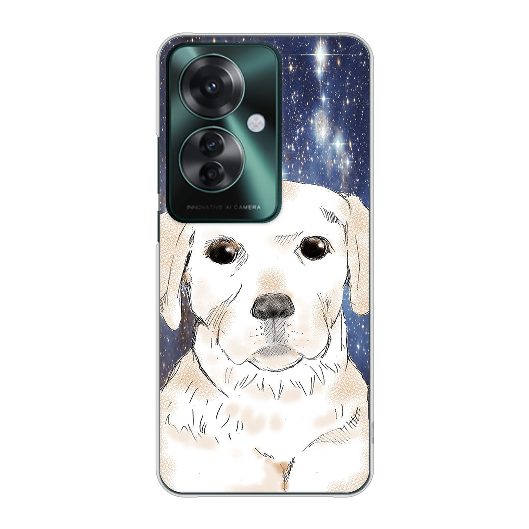OPPO Reno11 A 高画質仕上げ 背面印刷 ハードケースラブラドールレトリバー