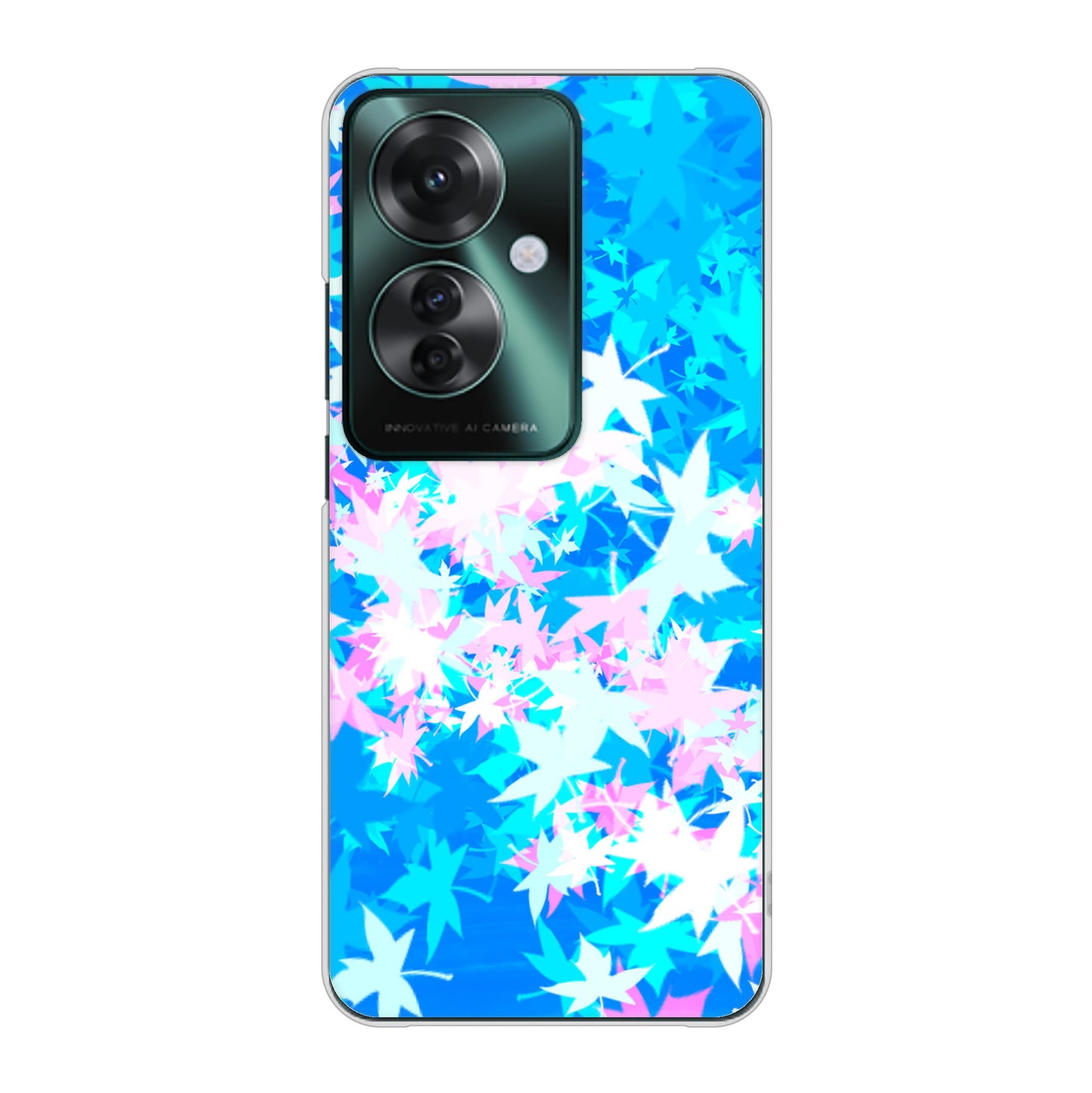OPPO Reno11 A 高画質仕上げ 背面印刷 ハードケースパステルアート