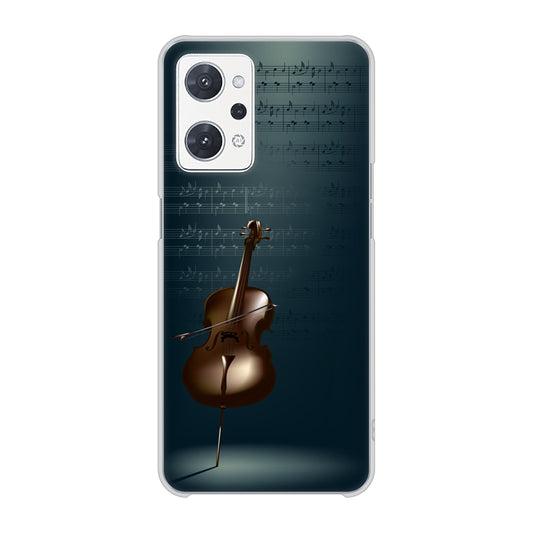 OPPO reno9 A 高画質仕上げ 背面印刷 ハードケース 【441 楽譜】