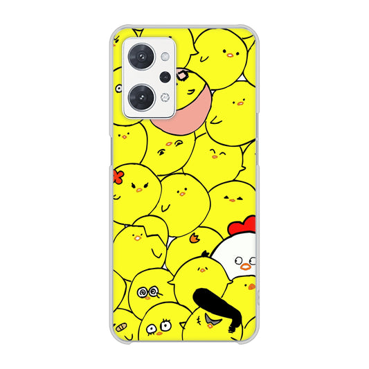 OPPO reno9 A 高画質仕上げ 背面印刷 ハードケース 【1031 ピヨピヨ】