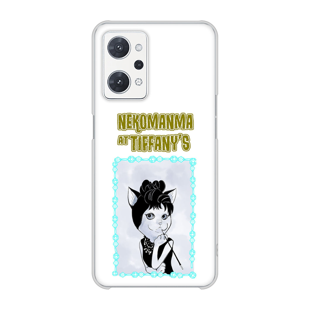 OPPO reno9 A 高画質仕上げ 背面印刷 ハードケースおしゃれにゃん