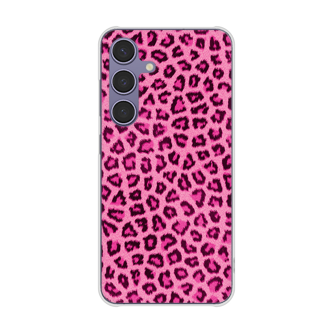 Galaxy S24 SC-51E docomo 高画質仕上げ 背面印刷 ハードケースヒョウ柄ベーシックS