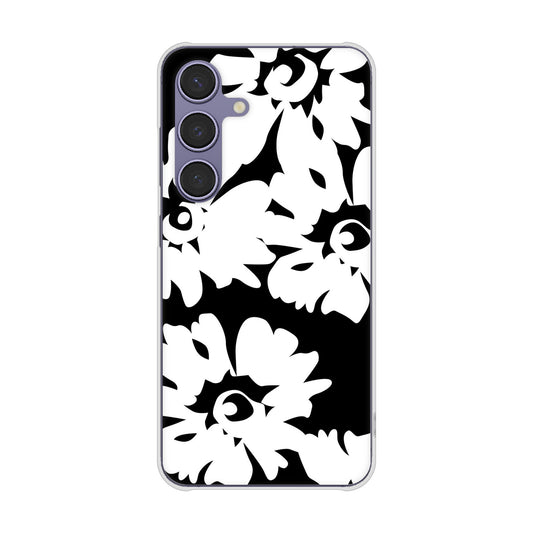 Galaxy S24 SC-51E docomo 高画質仕上げ 背面印刷 ハードケース 【1215 モダンフラワー】