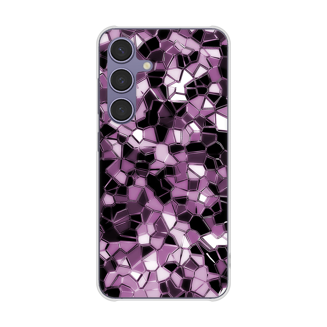 Galaxy S24 SC-51E docomo 高画質仕上げ 背面印刷 ハードケース 【EK837 テクニカルミラーパープル】