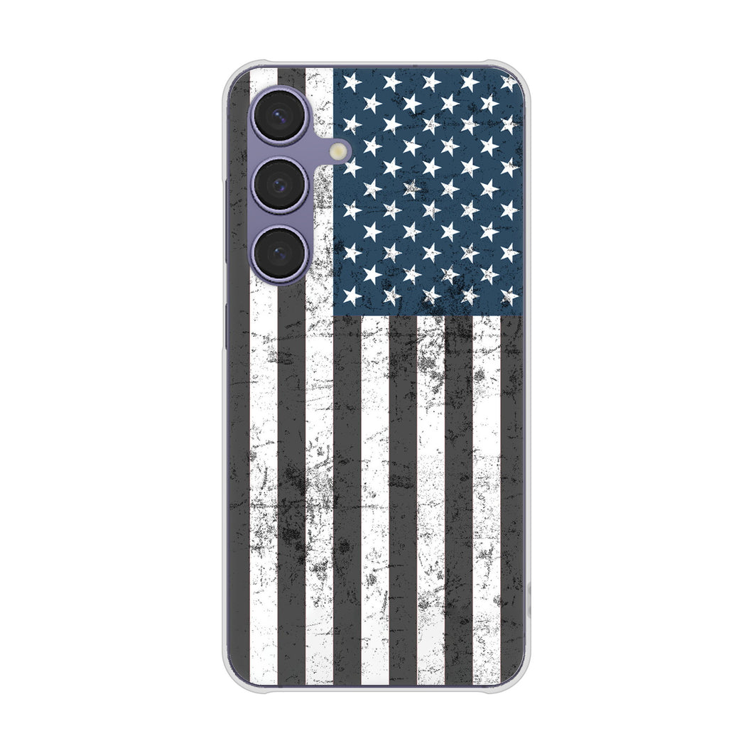 Galaxy S24 SC-51E docomo 高画質仕上げ 背面印刷 ハードケース 【EK864 アメリカンフラッグビンテージ】