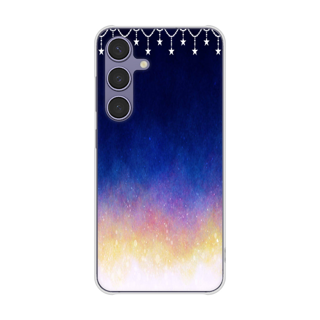 Galaxy S24 SC-51E docomo 高画質仕上げ 背面印刷 ハードケース 【MI803 冬の夜空】
