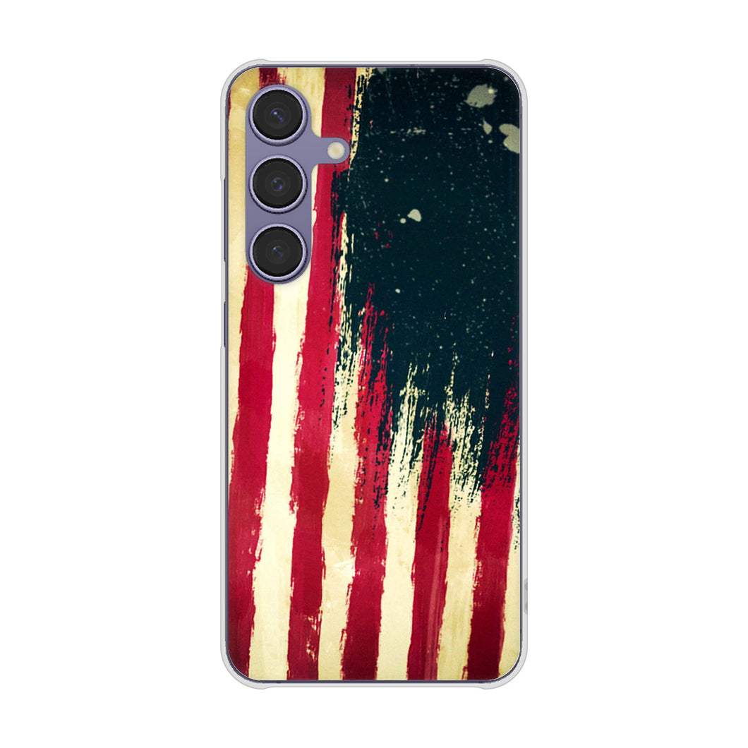 Galaxy S24 SC-51E docomo 高画質仕上げ 背面印刷 ハードケース 【MI805 ヴィンテージアメリカ】