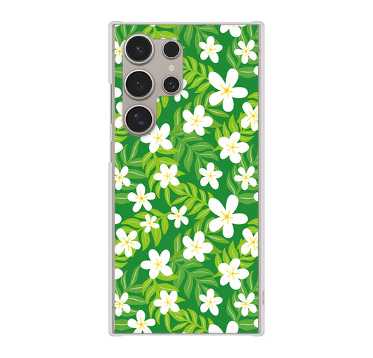 Galaxy S24 Ultra SC-52E docomo 高画質仕上げ 背面印刷 ハードケース 【760 ジャスミンの花畑】
