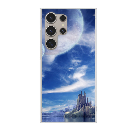 Galaxy S24 Ultra SC-52E docomo 高画質仕上げ 背面印刷 ハードケース 【1270 広がる宇宙】