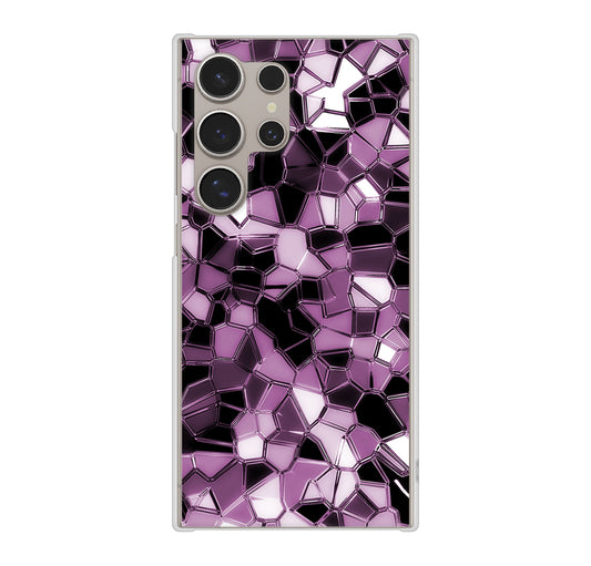 Galaxy S24 Ultra SC-52E docomo 高画質仕上げ 背面印刷 ハードケース 【EK837 テクニカルミラーパープル】