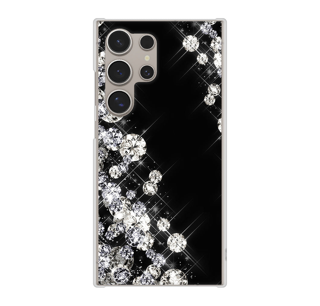 Galaxy S24 Ultra SC-52E docomo 高画質仕上げ 背面印刷 ハードケース 【VA871 ダイヤモンドフレーム】
