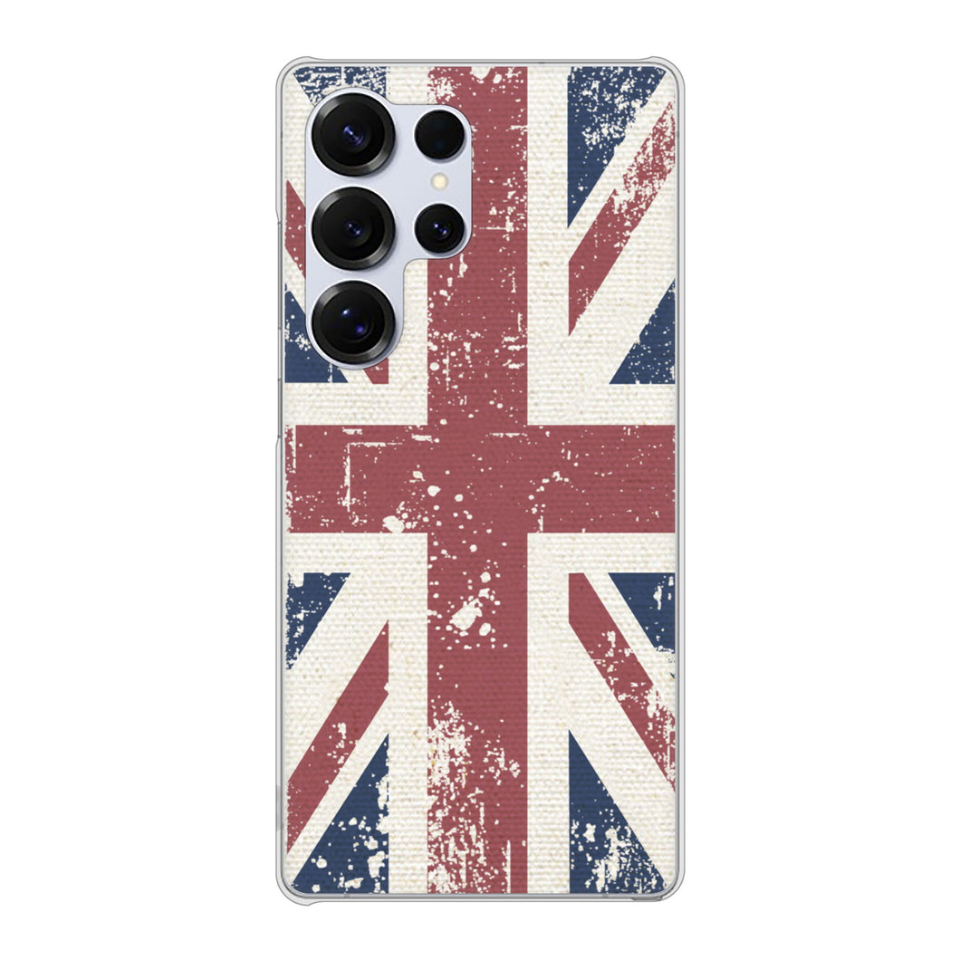 Galaxy S25 Ultra SC-52F docomo 高画質仕上げ 背面印刷 ハードケースユニオンジャック