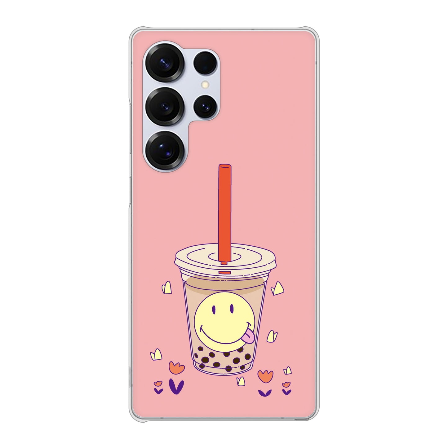 Galaxy S25 Ultra SC-52F docomo 高画質仕上げ 背面印刷 ハードケーススイーツイラスト