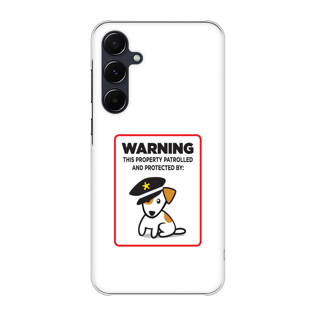 Galaxy A55 5G SC-53E docomo 高画質仕上げ 背面印刷 ハードケース 【374 猛犬注意】