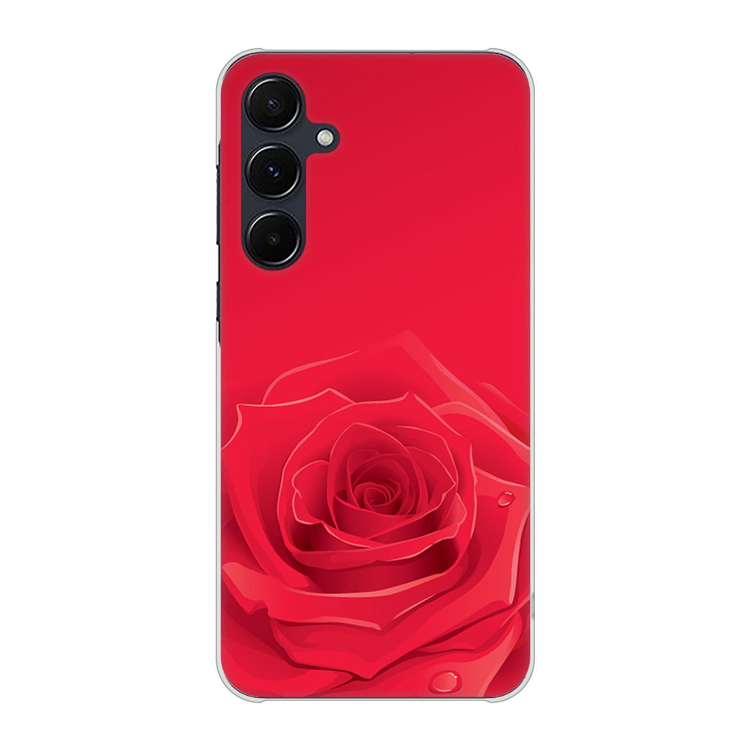 Galaxy A55 5G SC-53E docomo 高画質仕上げ 背面印刷 ハードケースバラ