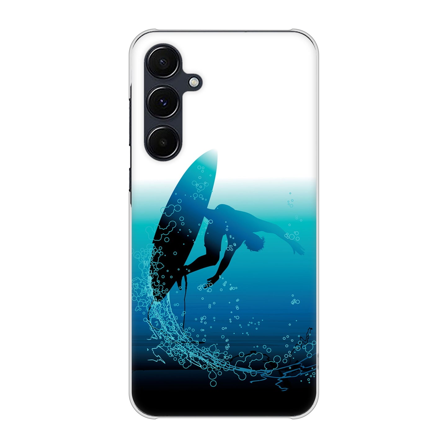 Galaxy A55 5G SC-53E docomo 高画質仕上げ 背面印刷 ハードケース 【416 カットバック】