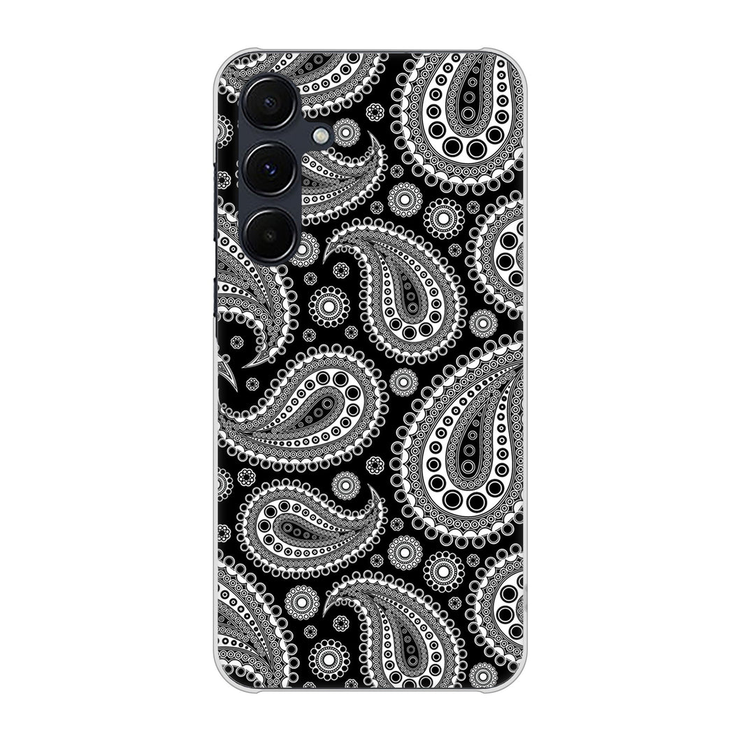 Galaxy A55 5G SC-53E docomo 高画質仕上げ 背面印刷 ハードケースペイズリー