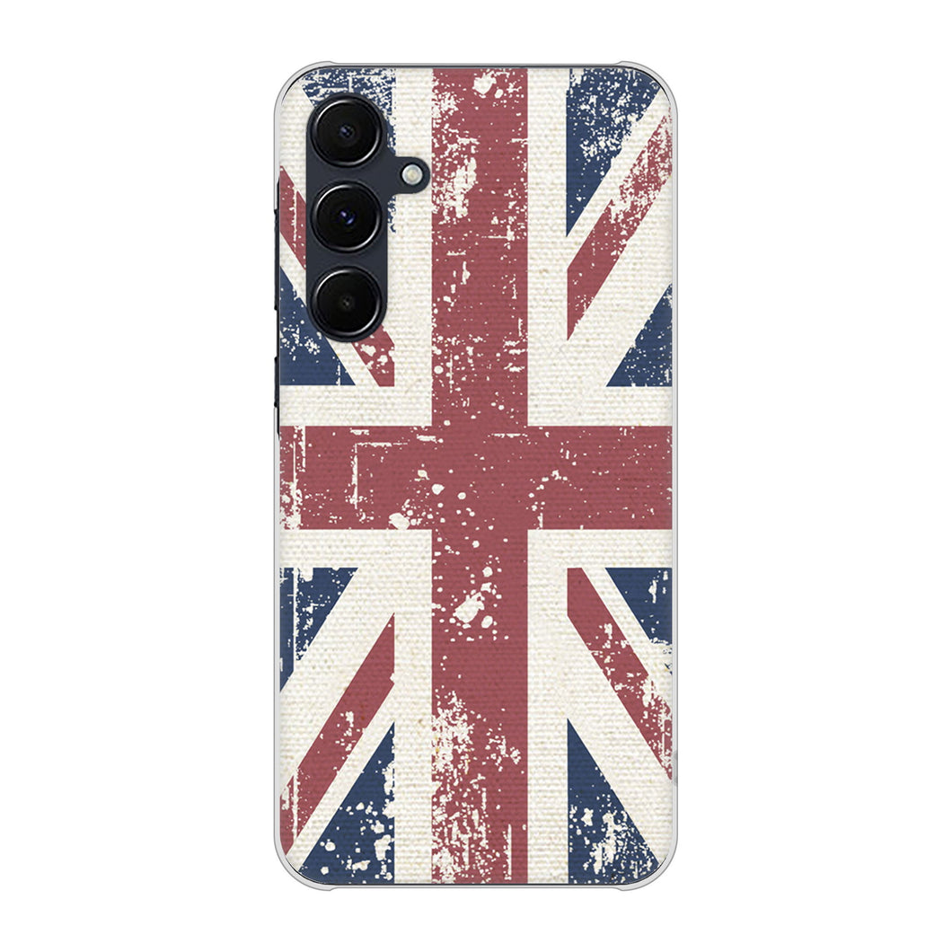 Galaxy A55 5G SC-53E docomo 高画質仕上げ 背面印刷 ハードケースユニオンジャック