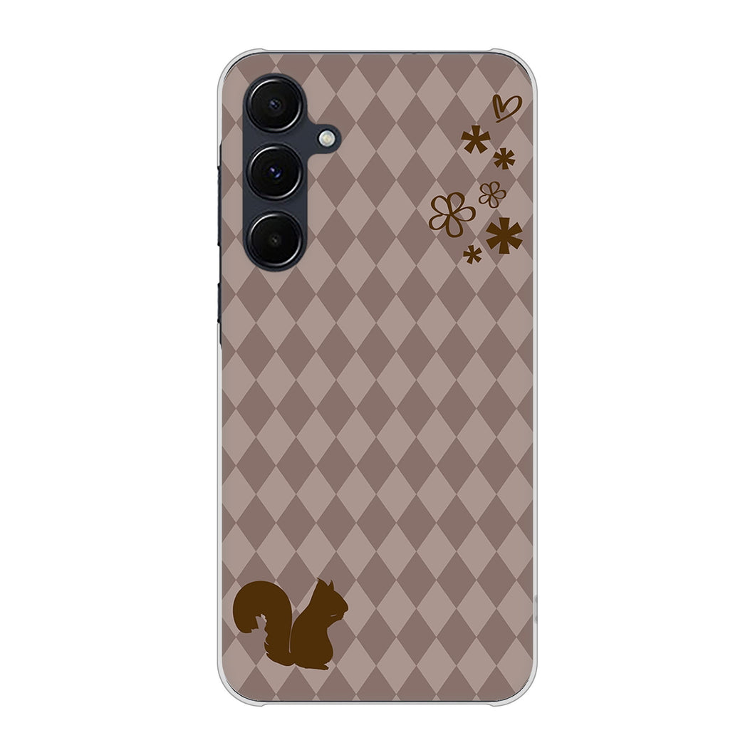 Galaxy A55 5G SC-53E docomo 高画質仕上げ 背面印刷 ハードケース 【515 リス】