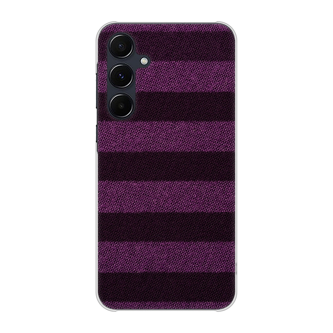 Galaxy A55 5G SC-53E docomo 高画質仕上げ 背面印刷 ハードケースシンプルボーダー