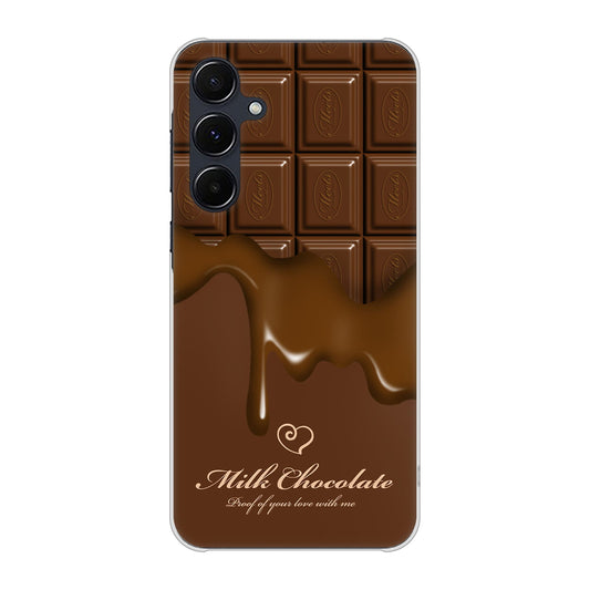 Galaxy A55 5G SC-53E docomo 高画質仕上げ 背面印刷 ハードケース板チョコ