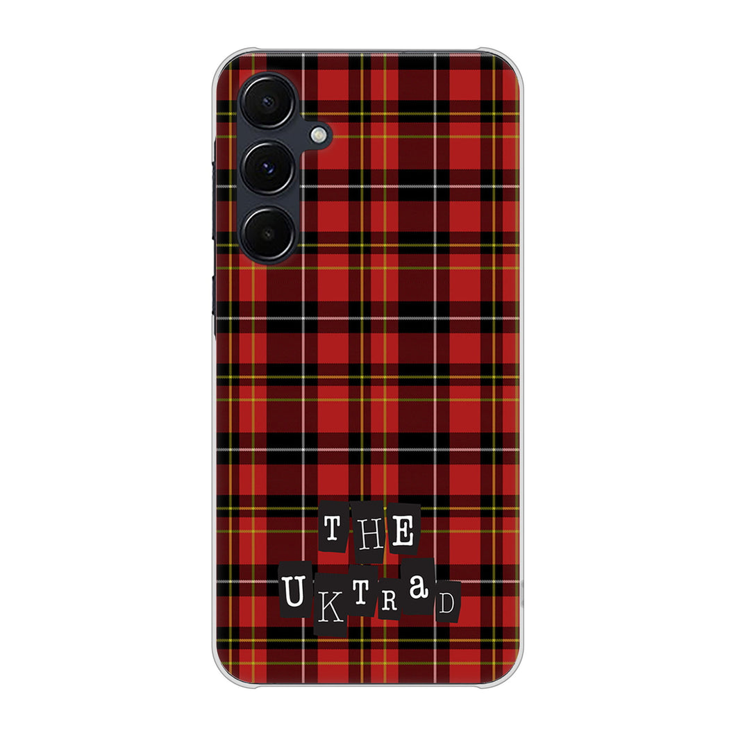 Galaxy A55 5G SC-53E docomo 高画質仕上げ 背面印刷 ハードケース 【547 THEチェック】