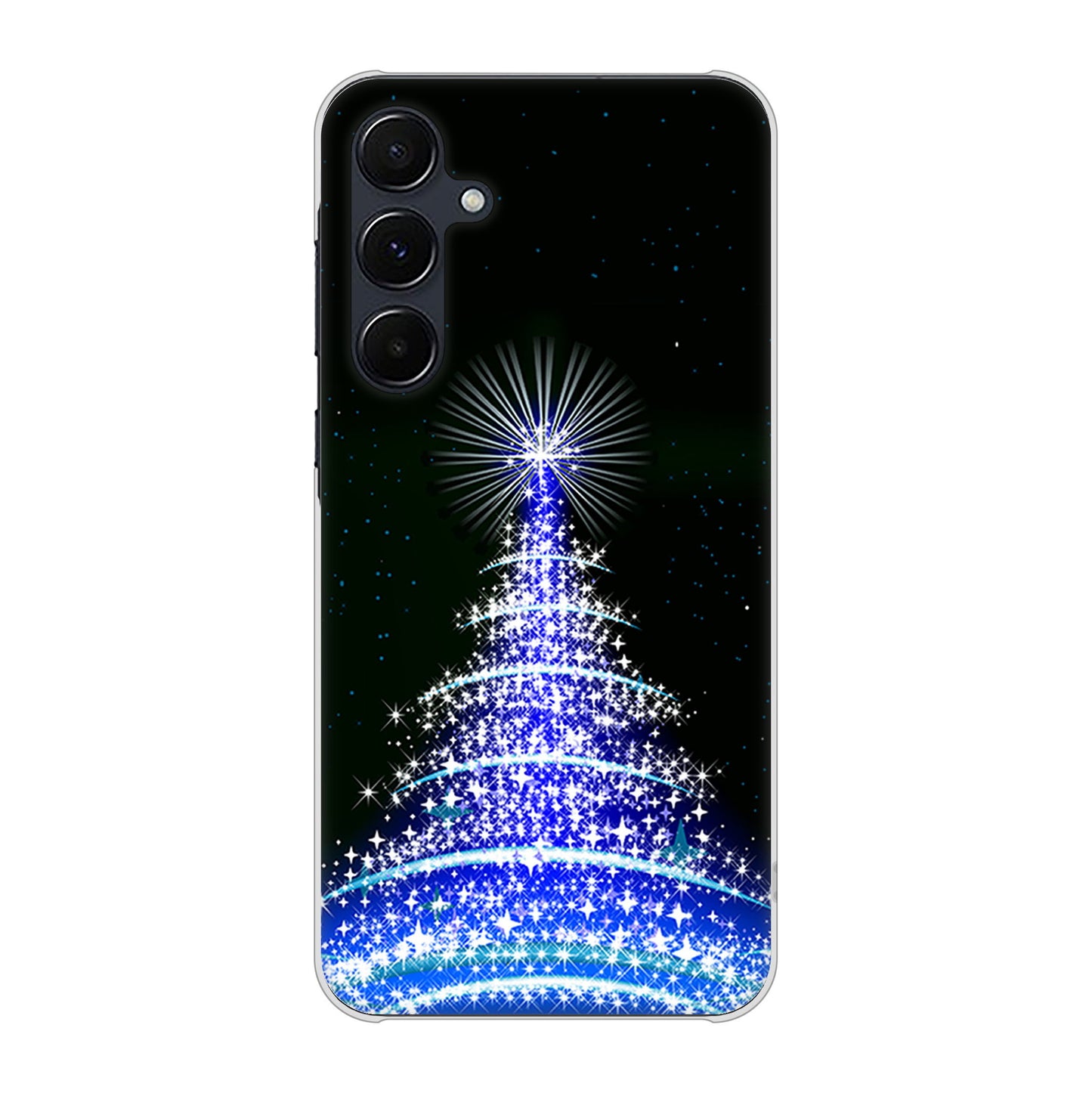 Galaxy A55 5G SC-53E docomo 高画質仕上げ 背面印刷 ハードケースクリスマス