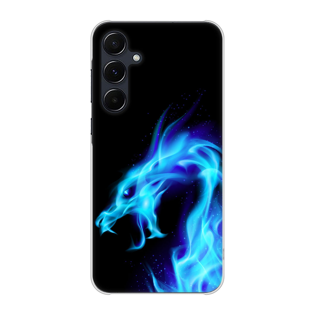 Galaxy A55 5G SC-53E docomo 高画質仕上げ 背面印刷 ハードケースドラゴン