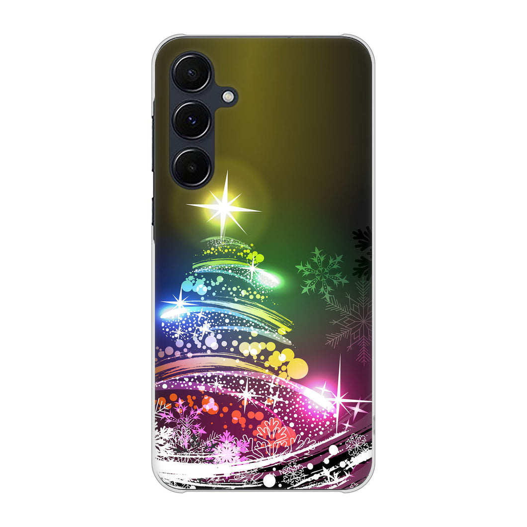 Galaxy A55 5G SC-53E docomo 高画質仕上げ 背面印刷 ハードケースクリスマス