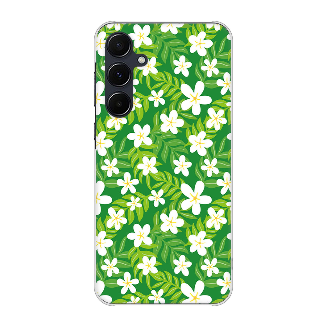 Galaxy A55 5G SC-53E docomo 高画質仕上げ 背面印刷 ハードケース 【760 ジャスミンの花畑】