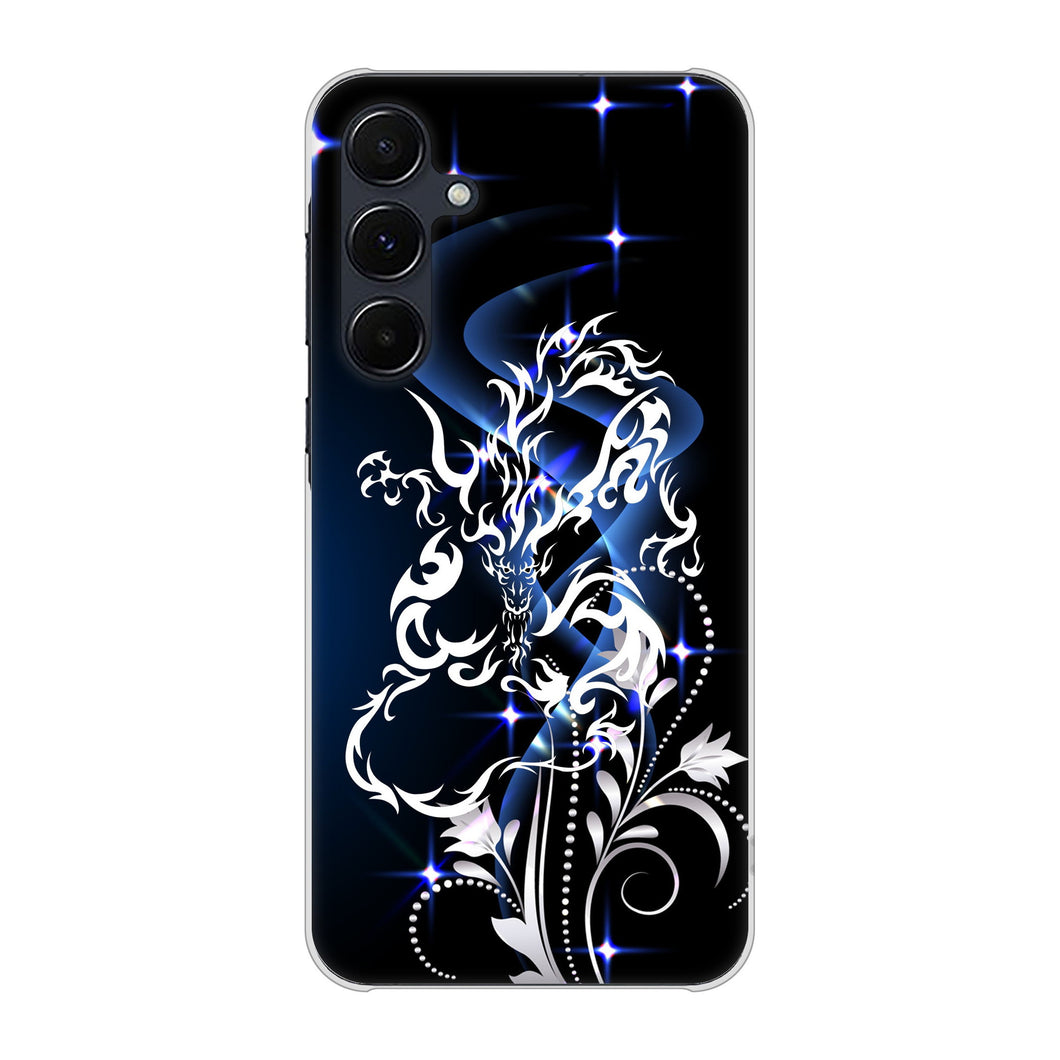 Galaxy A55 5G SC-53E docomo 高画質仕上げ 背面印刷 ハードケースドラゴン