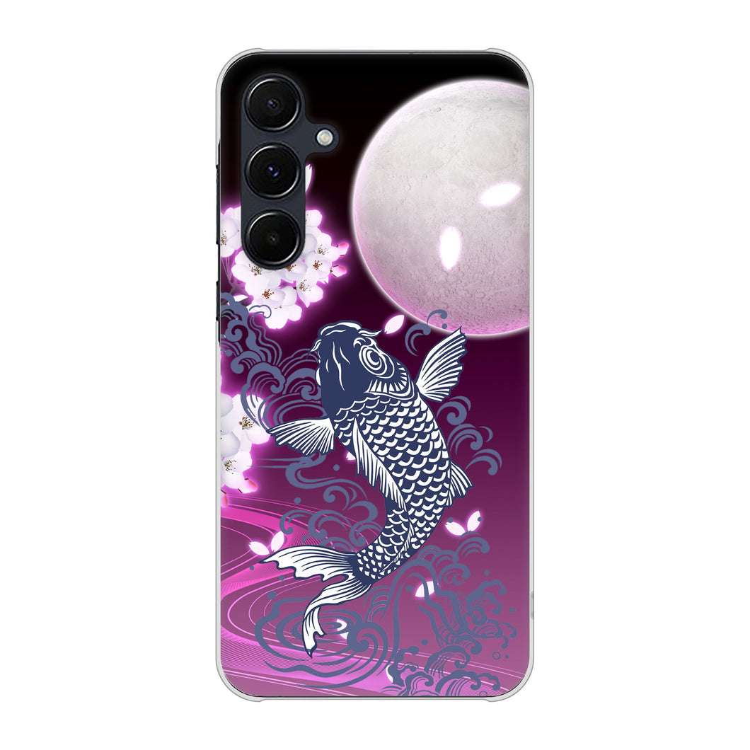 Galaxy A55 5G SC-53E docomo 高画質仕上げ 背面印刷 ハードケース鯉