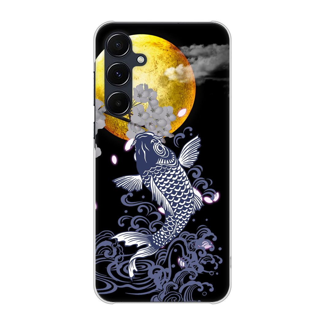 Galaxy A55 5G SC-53E docomo 高画質仕上げ 背面印刷 ハードケース鯉