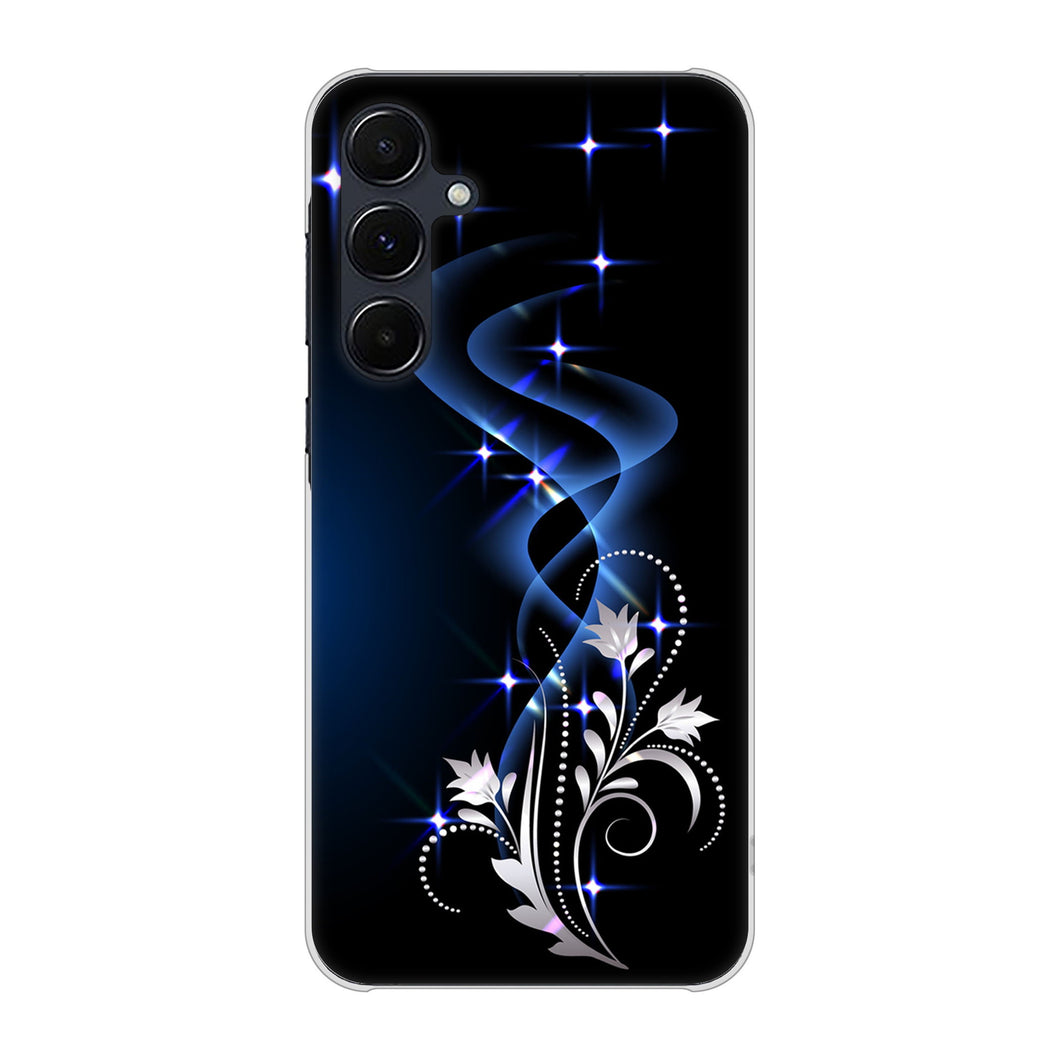 Galaxy A55 5G SC-53E docomo 高画質仕上げ 背面印刷 ハードケース 【1278 華より昇る流れ】