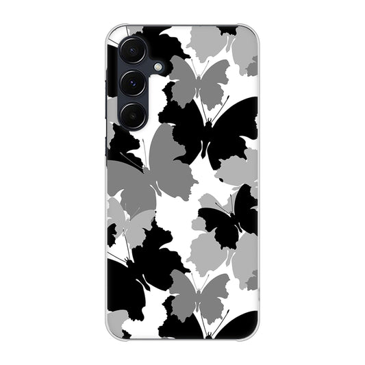 Galaxy A55 5G SC-53E docomo 高画質仕上げ 背面印刷 ハードケース 【1336 夜の蝶】