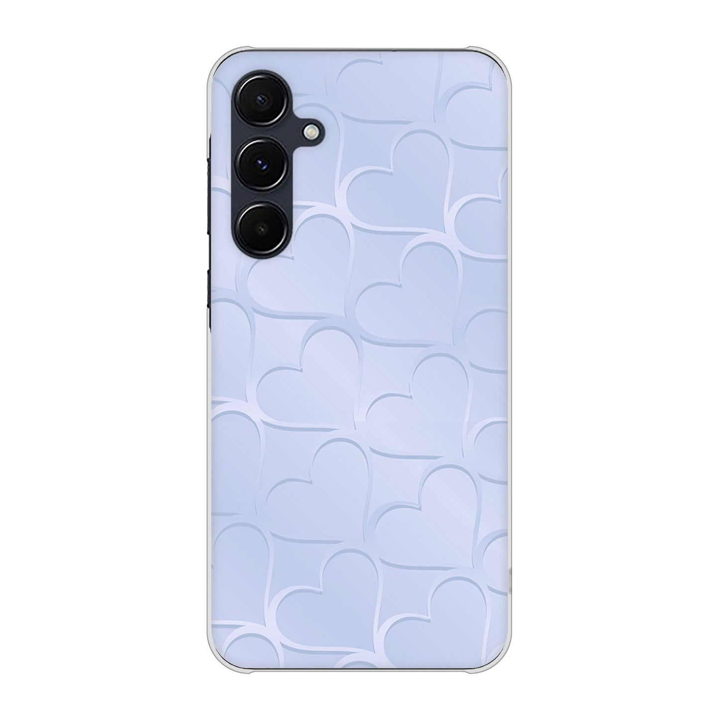 Galaxy A55 5G SC-53E docomo 高画質仕上げ 背面印刷 ハードケースかくれハート