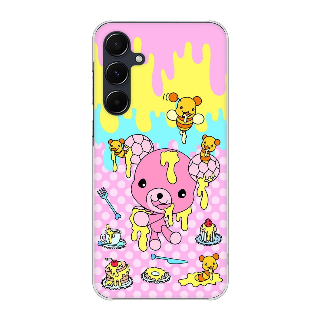 Galaxy A55 5G SC-53E docomo 高画質仕上げ 背面印刷 ハードケースむかいあぐる ハニベア