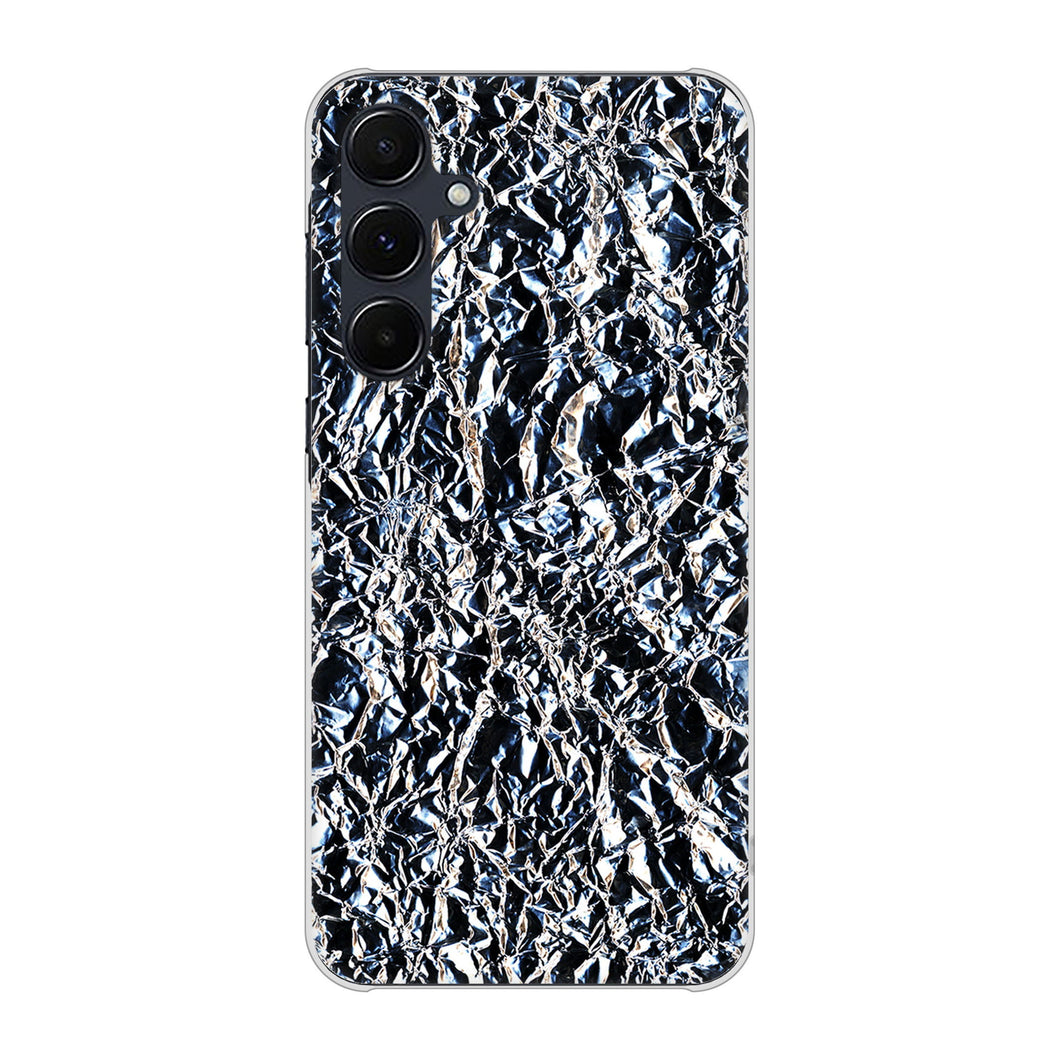 Galaxy A55 5G SC-53E docomo 高画質仕上げ 背面印刷 ハードケース 【EK835 スタイリッシュアルミシルバー】