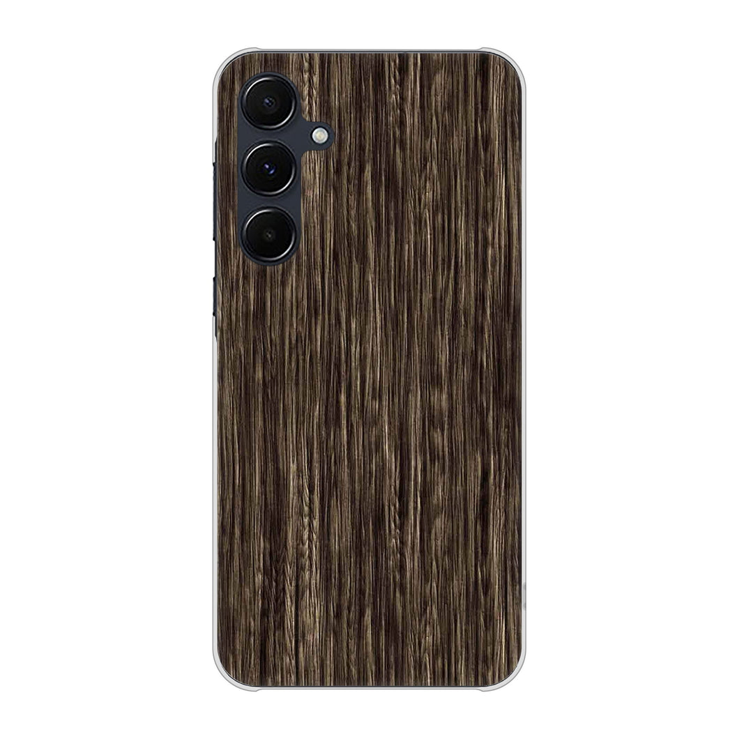 Galaxy A55 5G SC-53E docomo 高画質仕上げ 背面印刷 ハードケース 【EK848 木目ダークブラウン】
