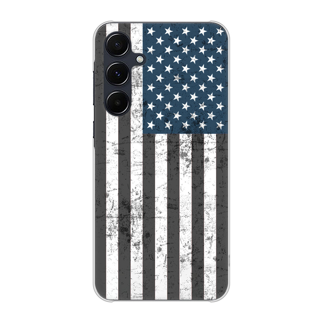 Galaxy A55 5G SC-53E docomo 高画質仕上げ 背面印刷 ハードケース 【EK864 アメリカンフラッグビンテージ】