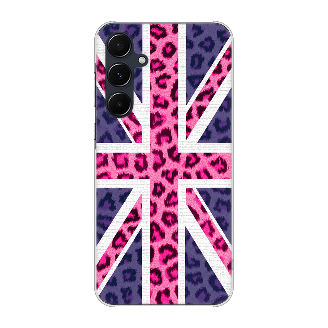 Galaxy A55 5G SC-53E docomo 高画質仕上げ 背面印刷 ハードケースユニオンジャック