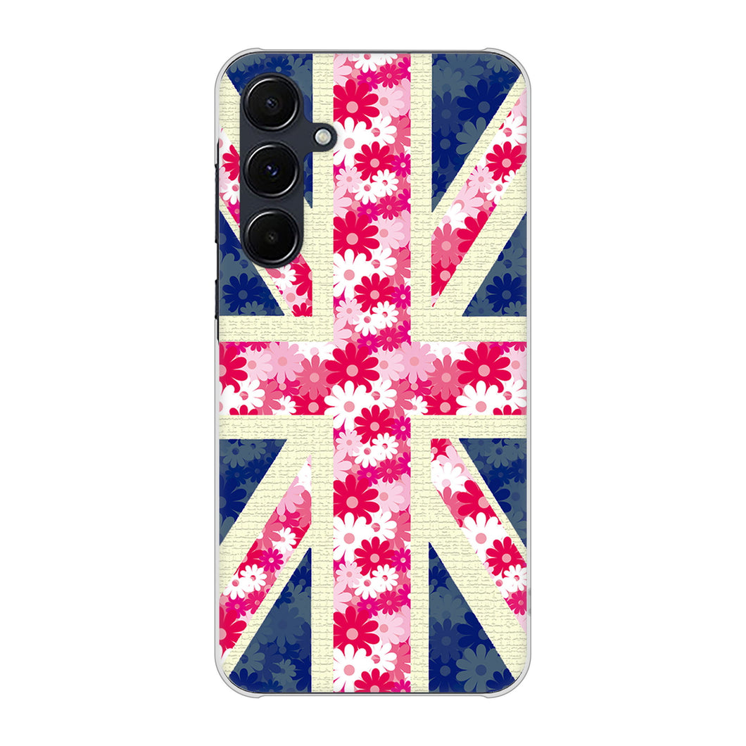 Galaxy A55 5G SC-53E docomo 高画質仕上げ 背面印刷 ハードケースユニオンジャック