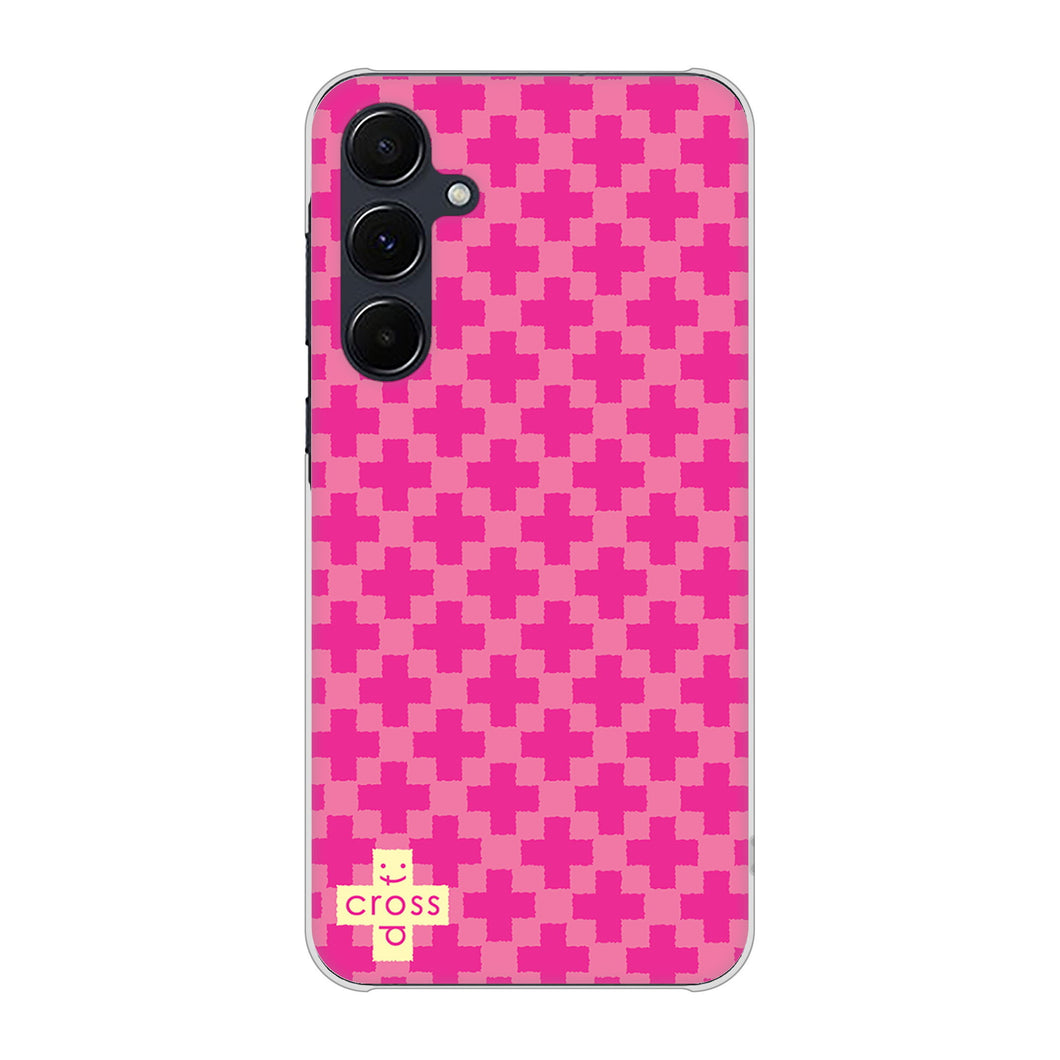 Galaxy A55 5G SC-53E docomo 高画質仕上げ 背面印刷 ハードケースクロスドット